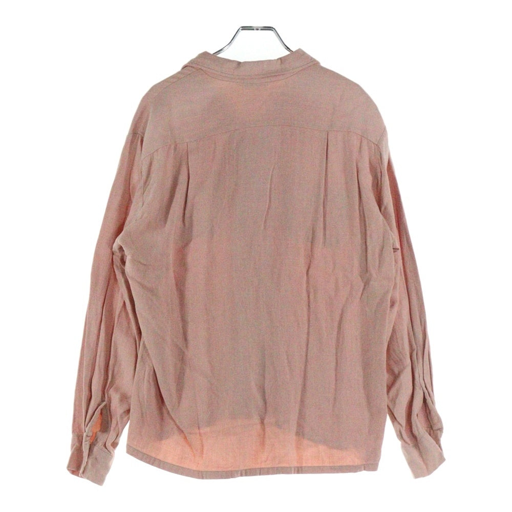VINTAGE(ヴィンテージ) 50s PILGRIM OPEN COLLAR SHIRT ピルグリム オープンカラー 長袖シャツ ピンク