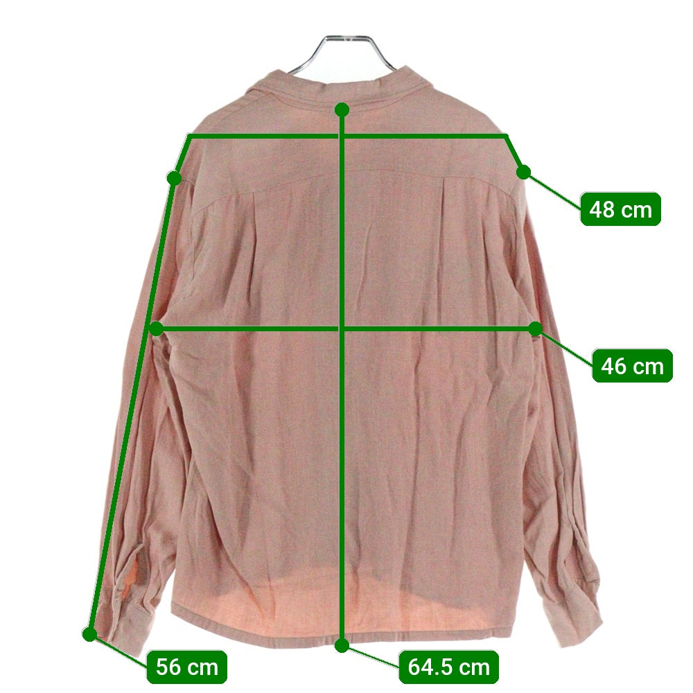 VINTAGE(ヴィンテージ) 50s PILGRIM OPEN COLLAR SHIRT ピルグリム オープンカラー 長袖シャツ ピンク