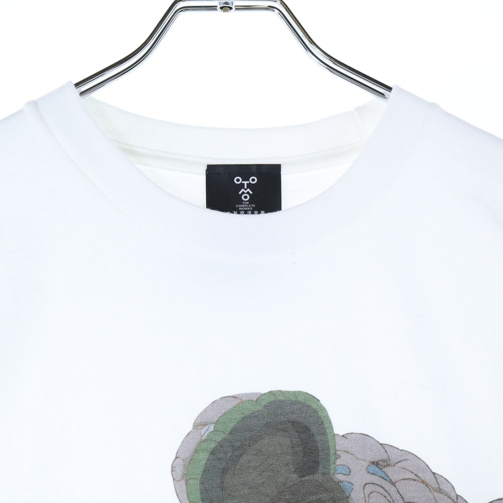 NO BRAND(ノーブランド) AKIRA 大友克洋 セル画展 Tシャツ 半袖カットソーホワイト