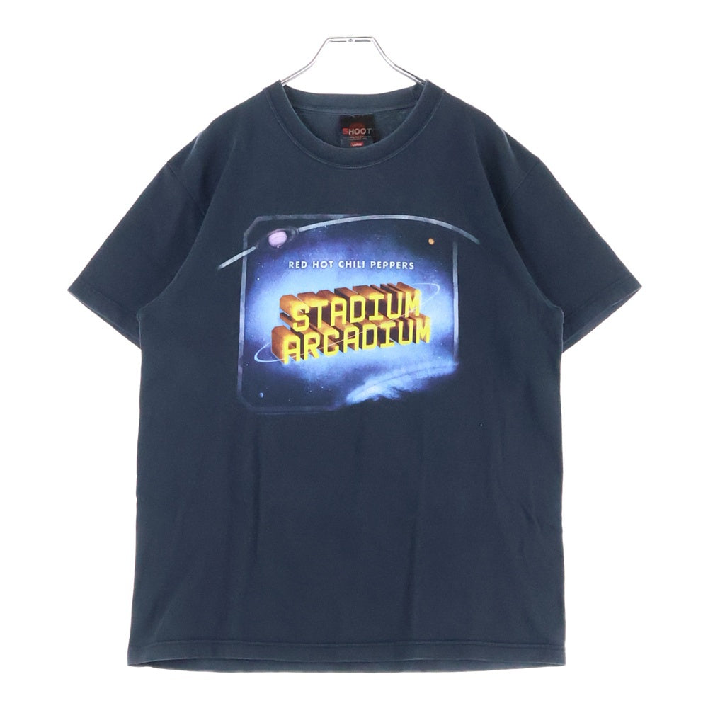 VINTAGE(ヴィンテージ) 00s RED HOT CHILI PEPPERS 2007 Stadium Arcadium Tour レッドホットチリペッパーズ 両面プリント 半袖Tシャツ カットソー ブラック