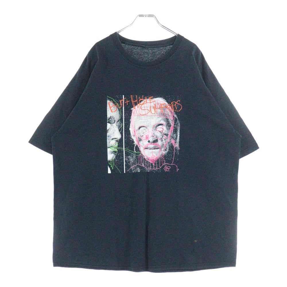 VINTAGE(ヴィンテージ) 90-00s BUTTHOLE SURFERS PSYCHIC POWERLESS バットホール サーファーズ サイキック パワーレス アナザー マンズ サック バンド 半袖Tシャツ ブラック