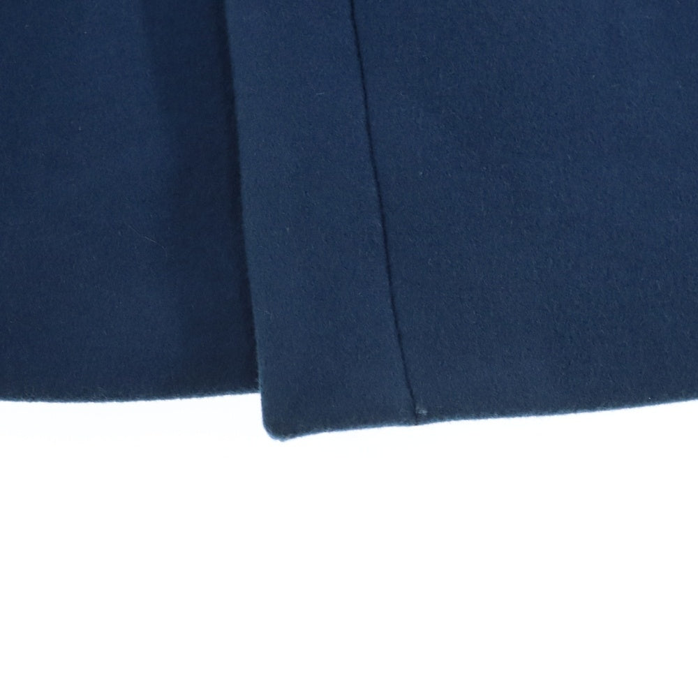 jun hashimoto(ジュンハシモト) 16AW WRAP HOODED COAT ラップ フーデットコート ネイビー 1011620014