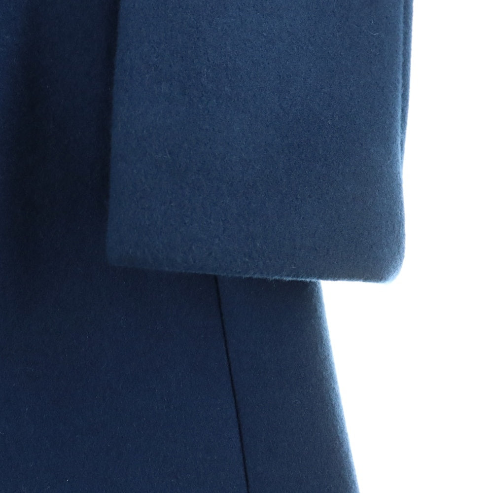 jun hashimoto(ジュンハシモト) 16AW WRAP HOODED COAT ラップ フーデットコート ネイビー 1011620014
