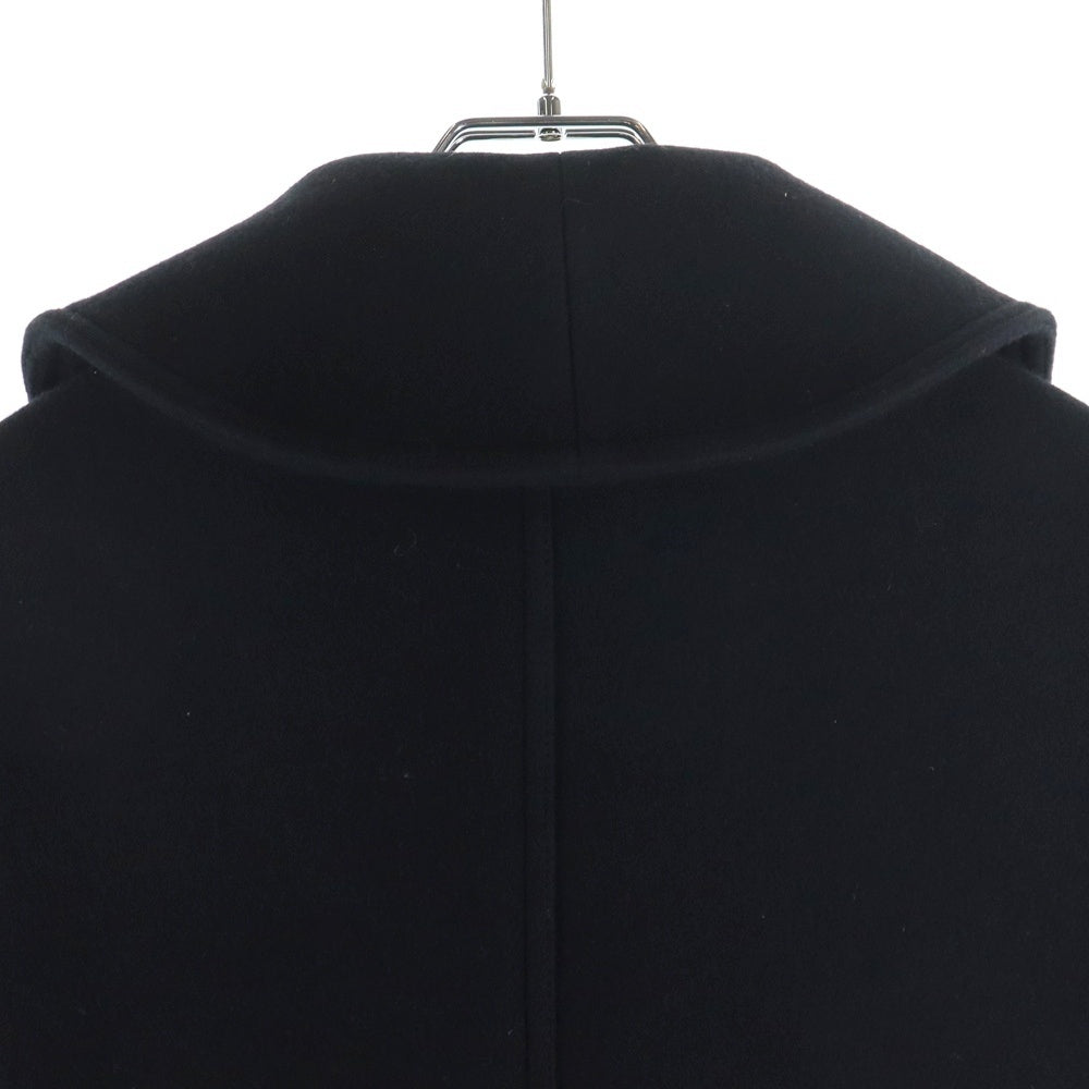 LITHIUM HOMME(リチウム オム) 20AW HIGH NECK WRAP COAT ハイネック ラップ コート ブラック LH-20-7210