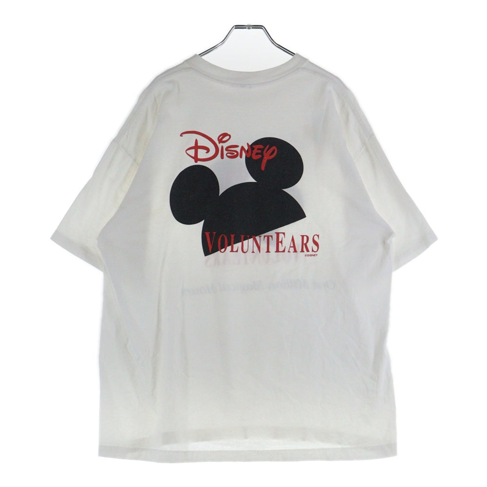 VINTAGE(ヴィンテージ) 90s DISNEY VOLUNTEARS ディズニー ボランティア ティンカーベル 半袖Tシャツ カットソー ホワイト