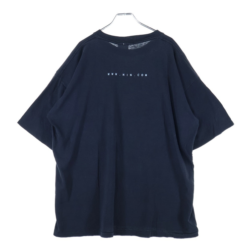 VINTAGE(ヴィンテージ) 90S NINE INCH NAILS WWW NIN COM TEE ナインインチネイルズ 両面プリント半袖Tシャツ カットソー ブラック