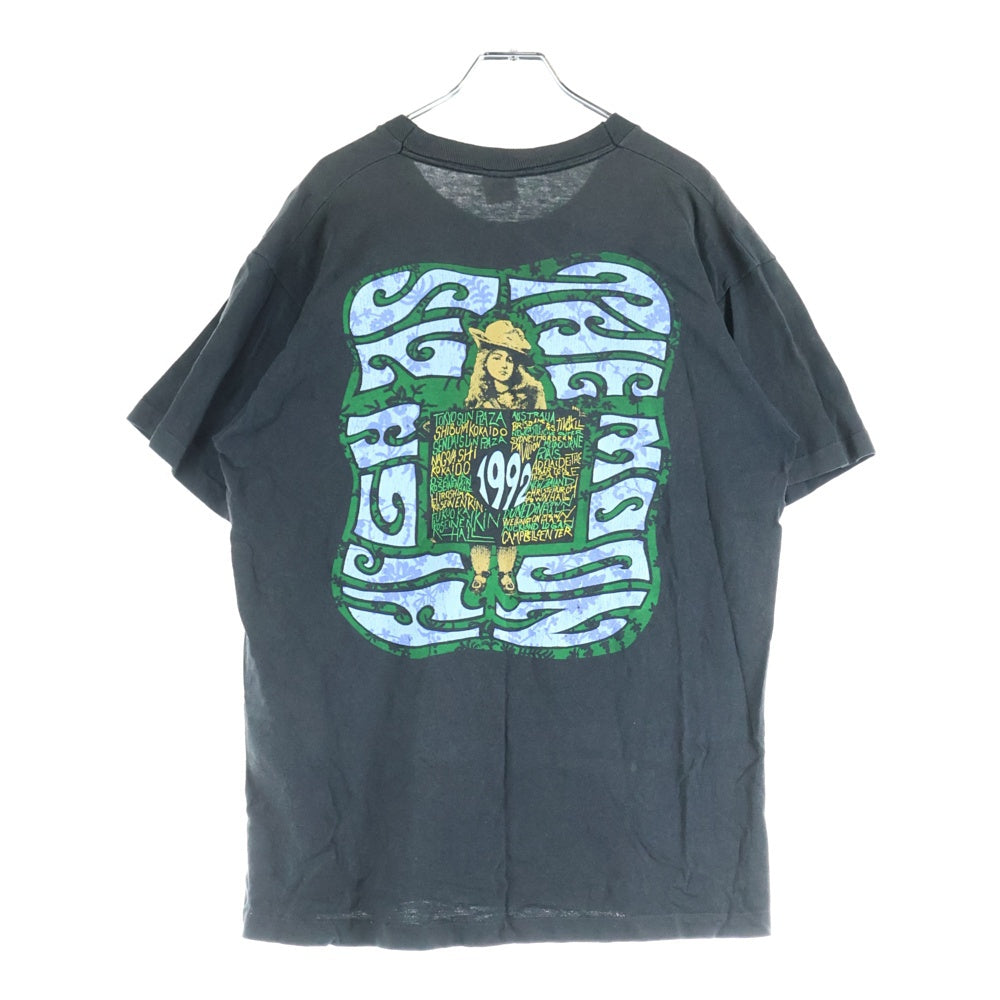 VINTAGE(ヴィンテージ) 90S THE BLACK CROWES 1992 ブラック クロウズ 半袖Tシャツ カットソー ブラック