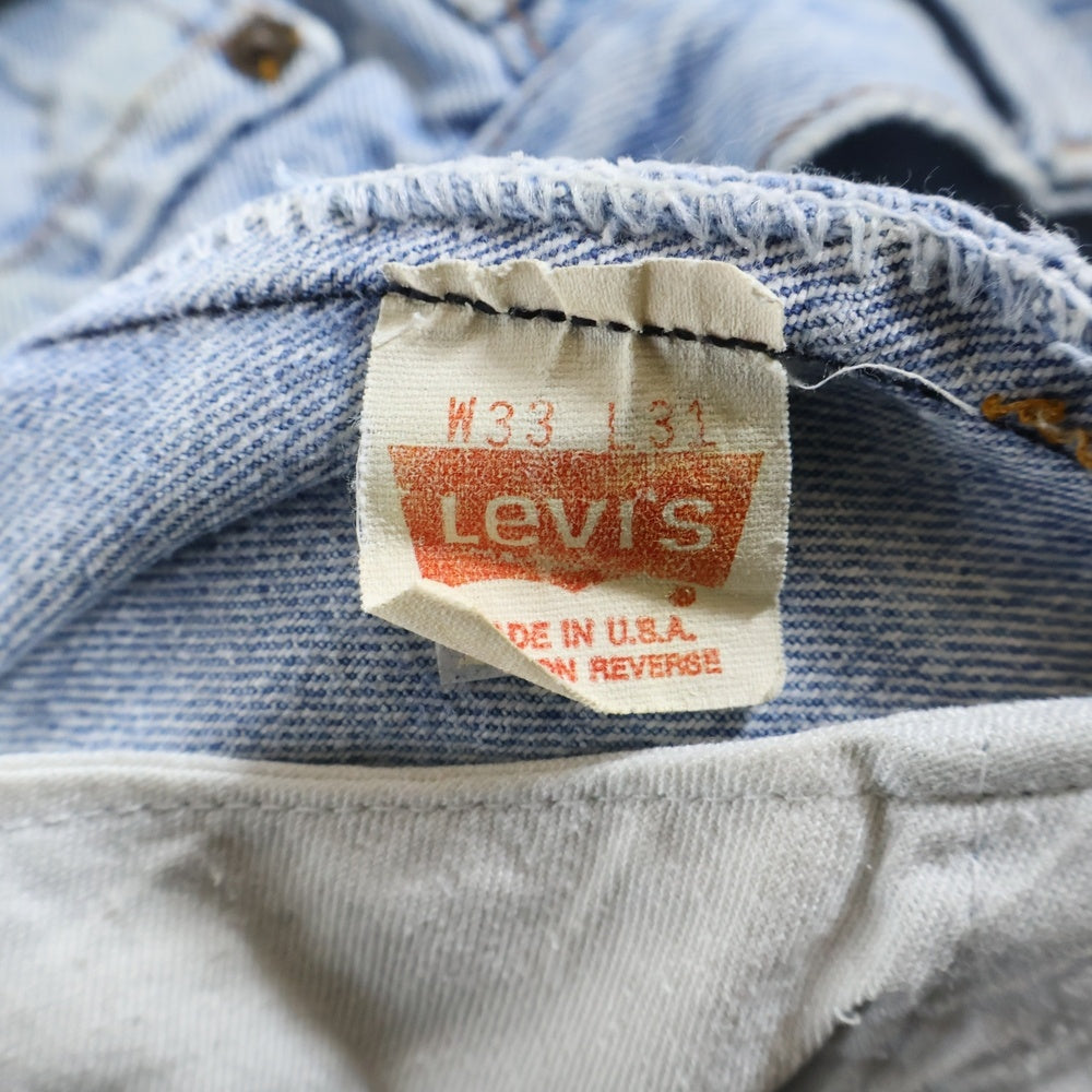 Levi's(リーバイス) 80-90S 501 ボタン裏刻印571 デニムパンツ インディゴ