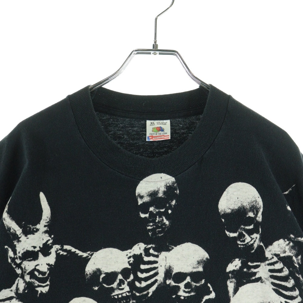 VINTAGE(ヴィンテージ) 90s ROLLING STONES VOODOO LOUNGE FOTL AOP TEE ローリングストーンズ 両面プリント ブラック 半袖Tシャツ