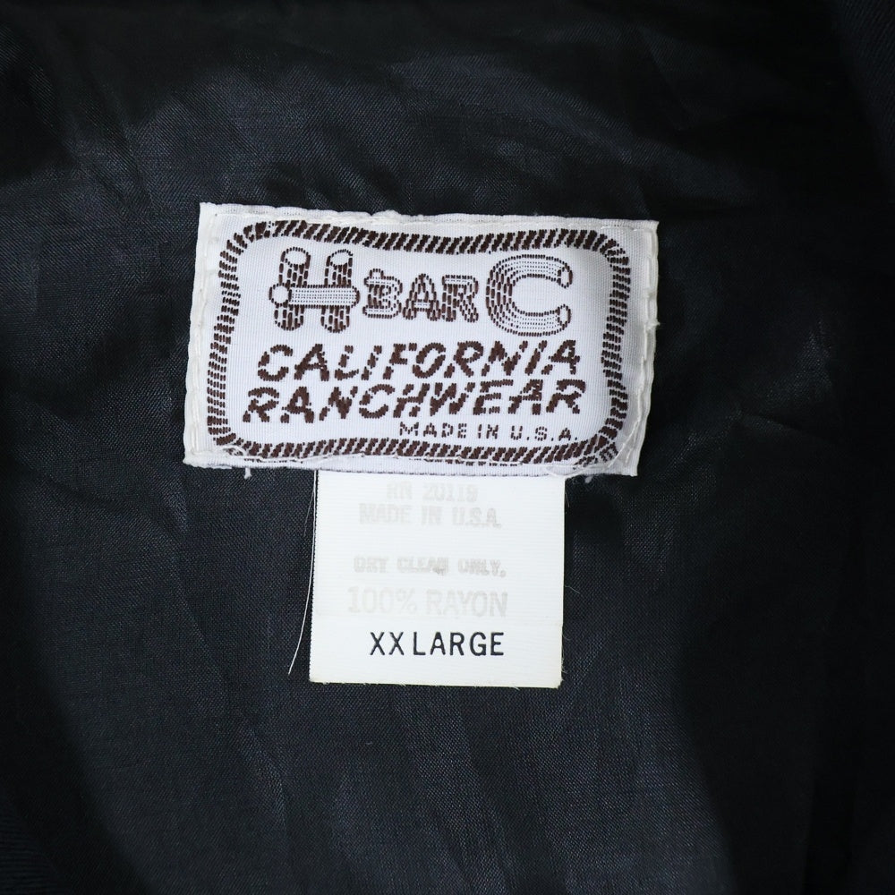 HBARC(エイチバーシー) 60S VINTAGE WESTERN JACKET RAYON ウエスタン