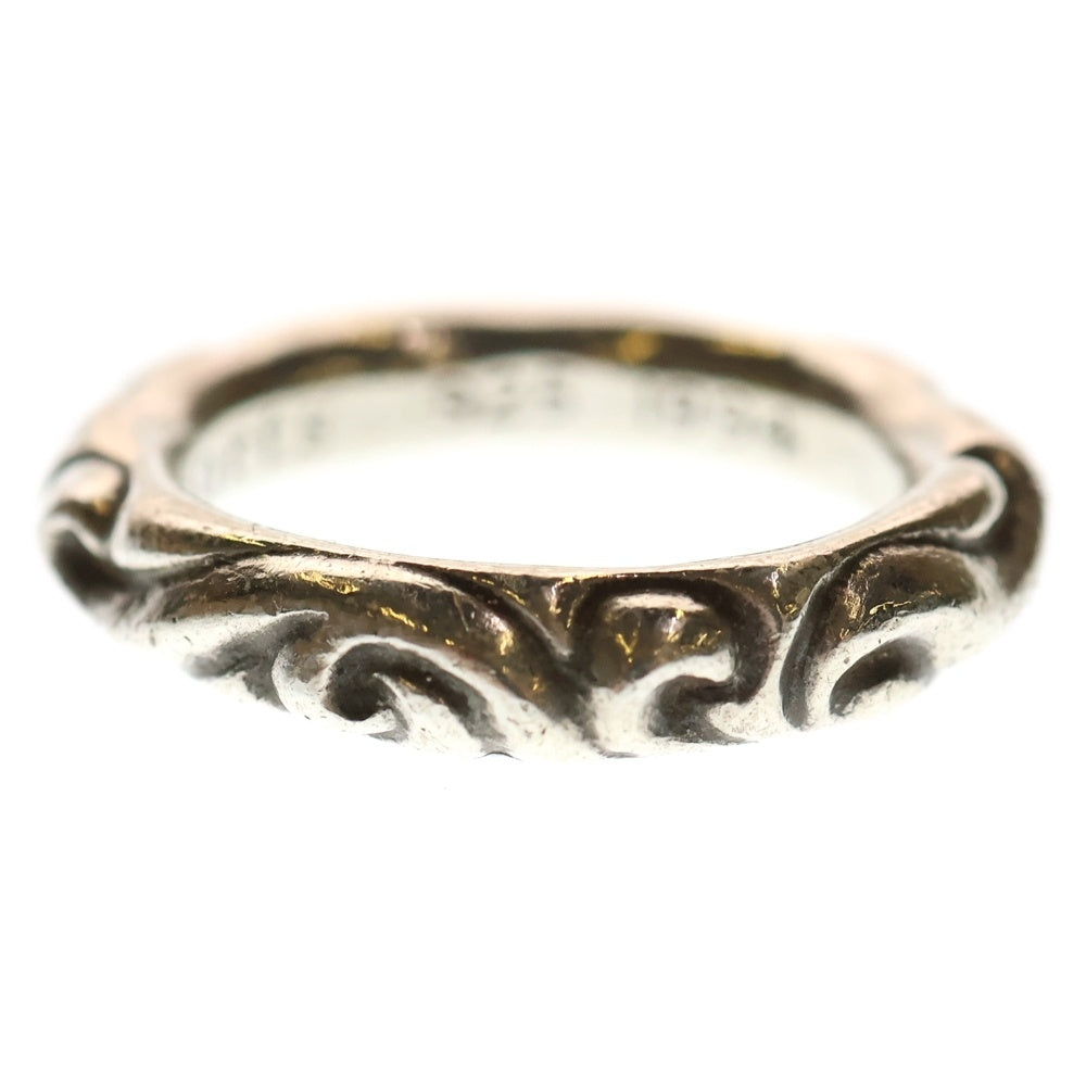 CHROME HEARTS(クロムハーツ) SCRL BAND スクロールバンド リング シルバー BCA351