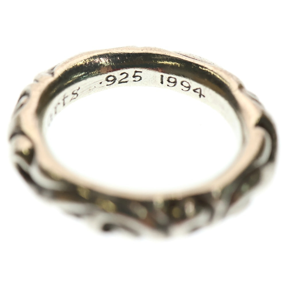 CHROME HEARTS(クロムハーツ) SCRL BAND スクロールバンド リング シルバー BCA351