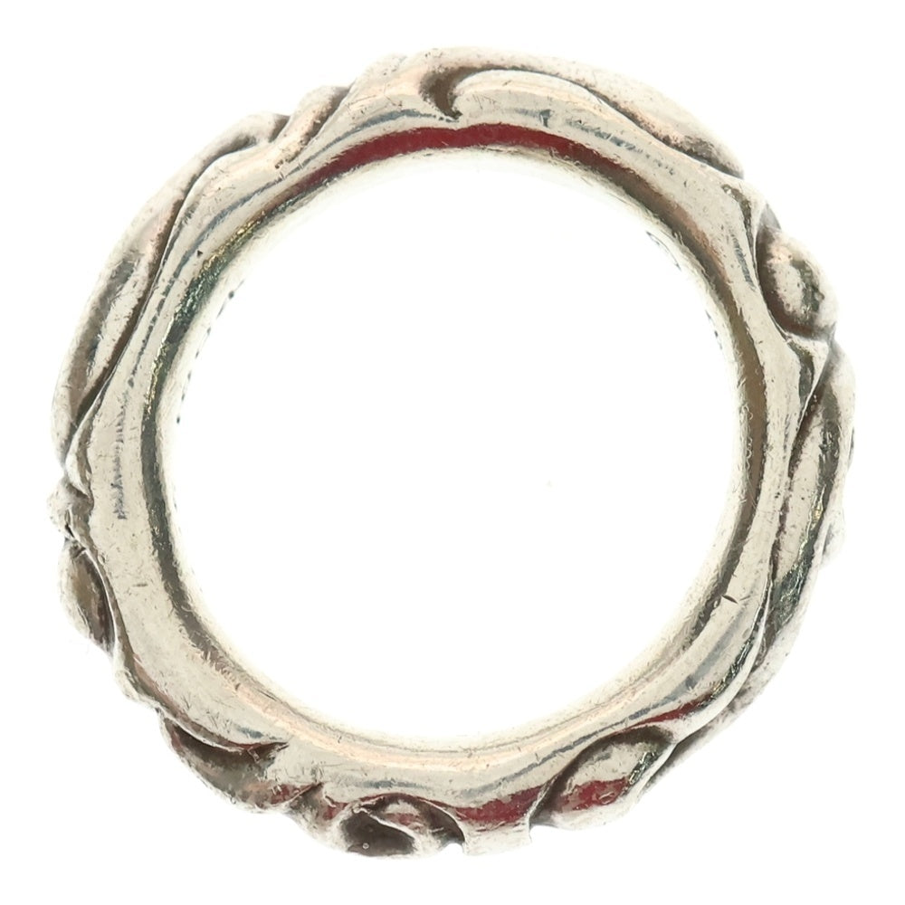 CHROME HEARTS(クロムハーツ) SCRL BAND スクロールバンド リング シルバー BCA351