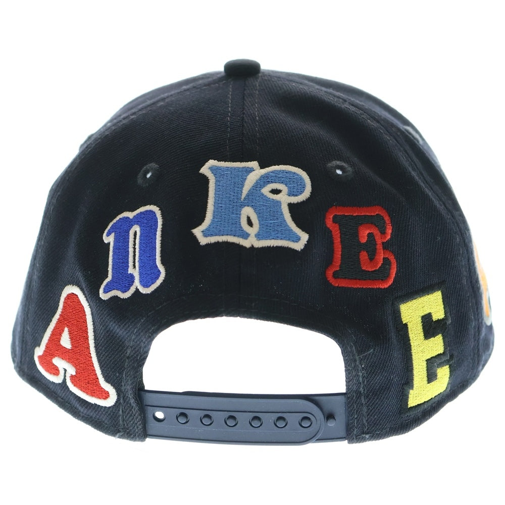 SAINT MICHAEL(セントマイケル) 25SS ×NEW ERA SNAPBACK NY YANKEES CAP ニューエラ スナップバック ニューヨーク ヤンキース ベースボールキャップ 帽子 ネイビー SM-HR8-0000-C50