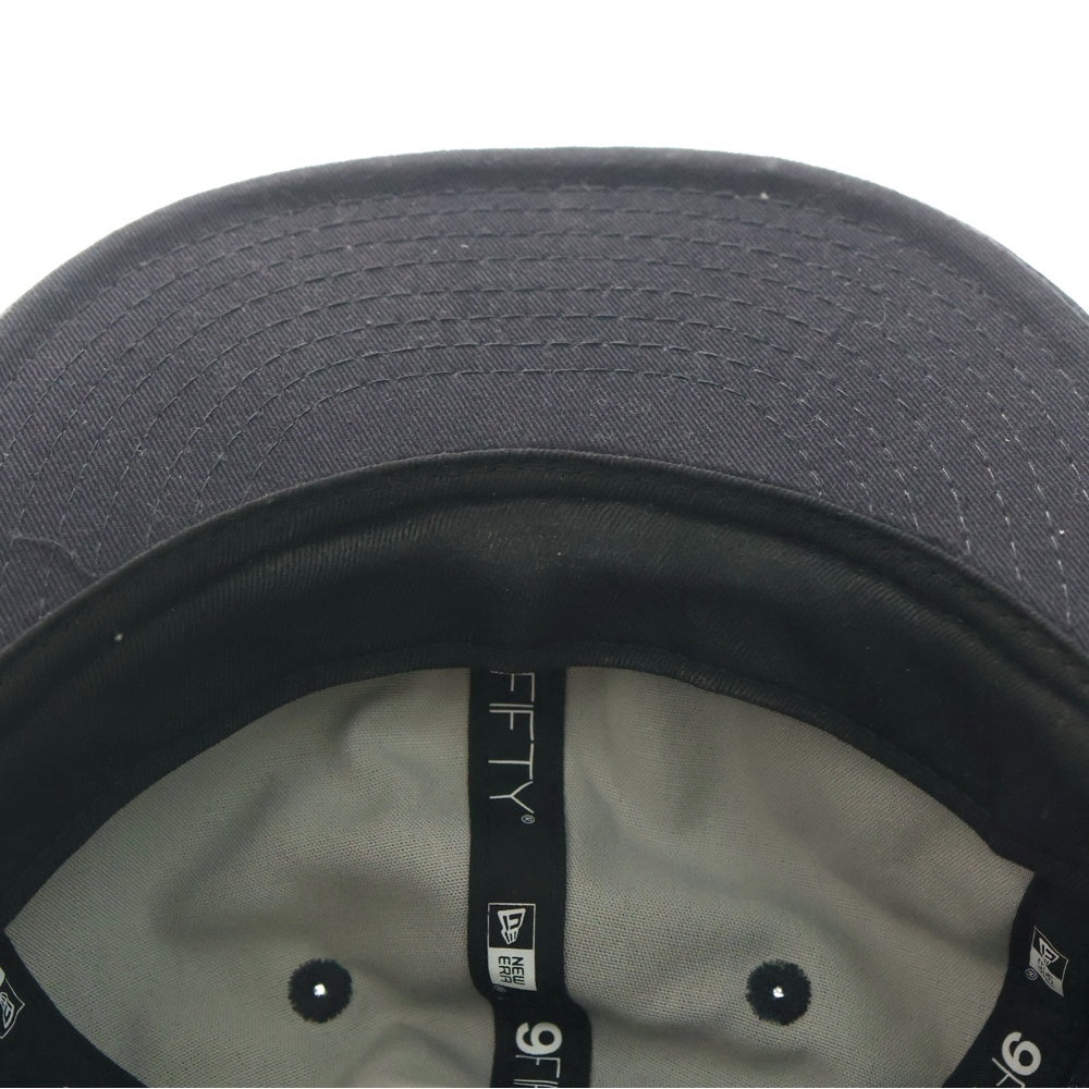 SAINT MICHAEL(セントマイケル) 25SS ×NEW ERA SNAPBACK NY YANKEES CAP ニューエラ スナップバック ニューヨーク ヤンキース ベースボールキャップ 帽子 ネイビー SM-HR8-0000-C50