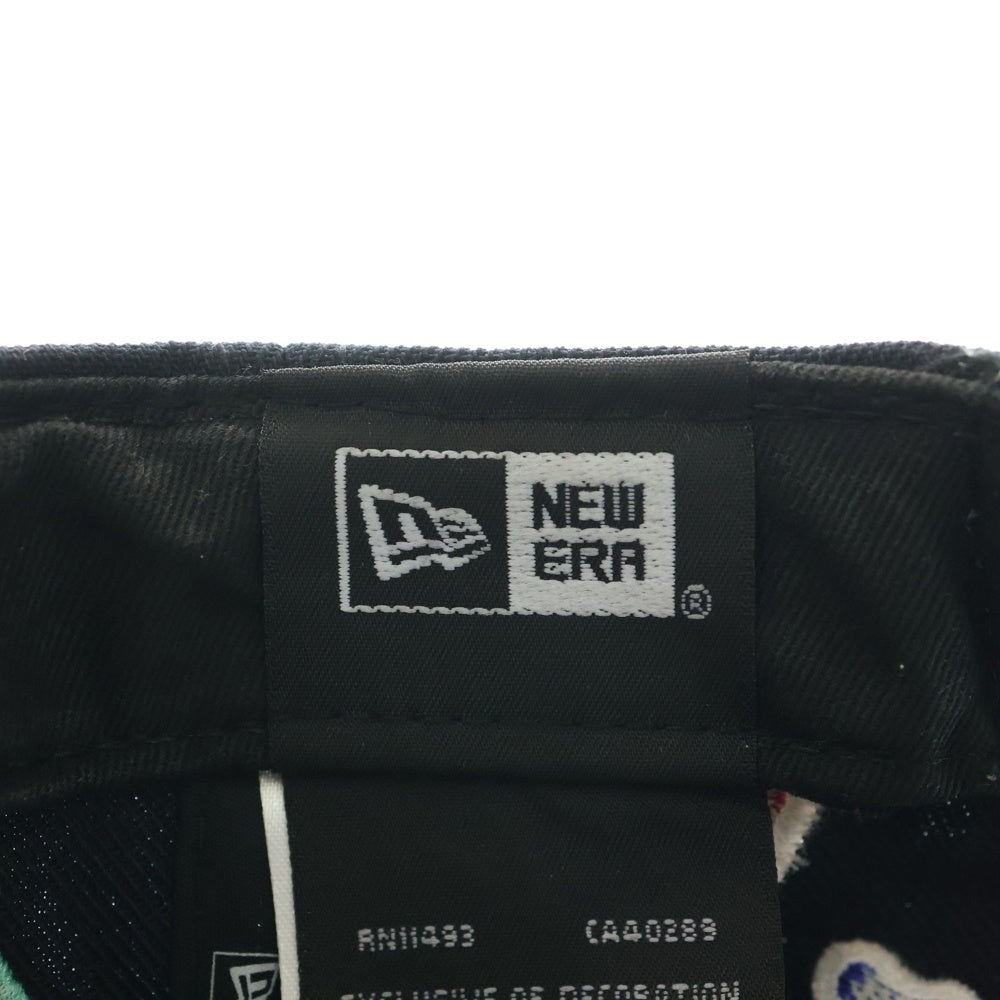 SAINT MICHAEL(セントマイケル) 25SS ×NEW ERA SNAPBACK NY YANKEES CAP ニューエラ スナップバック ニューヨーク ヤンキース ベースボールキャップ 帽子 ネイビー SM-HR8-0000-C50