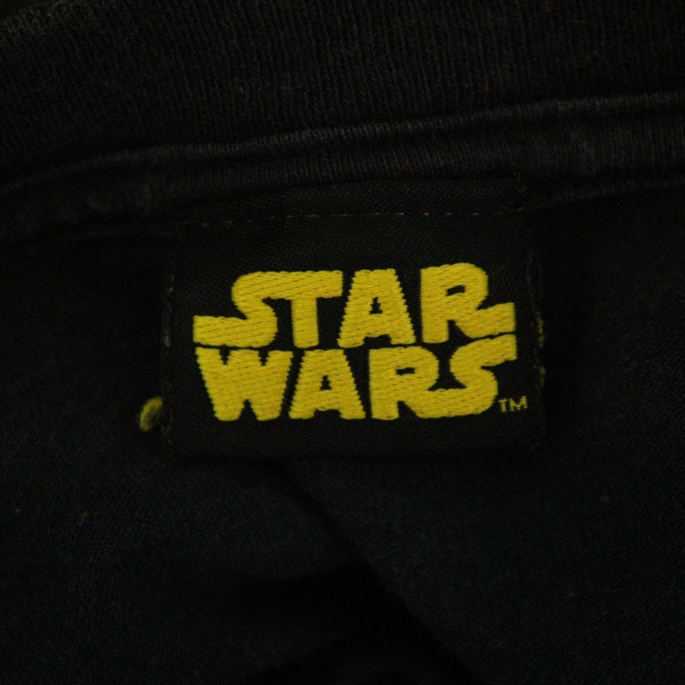 VINTAGE(ヴィンテージ) 90-00S STAR WARS ITS NOT THE JEDI WAY スターウォーズ ジェダイ フロントプリント 半袖Tシャツ カットソー ブラック