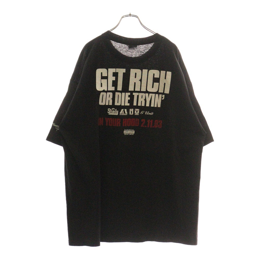 VINTAGE(ヴィンテージ) 00S 50CENT GET RICH OR RIDE TRYIN フィフティ