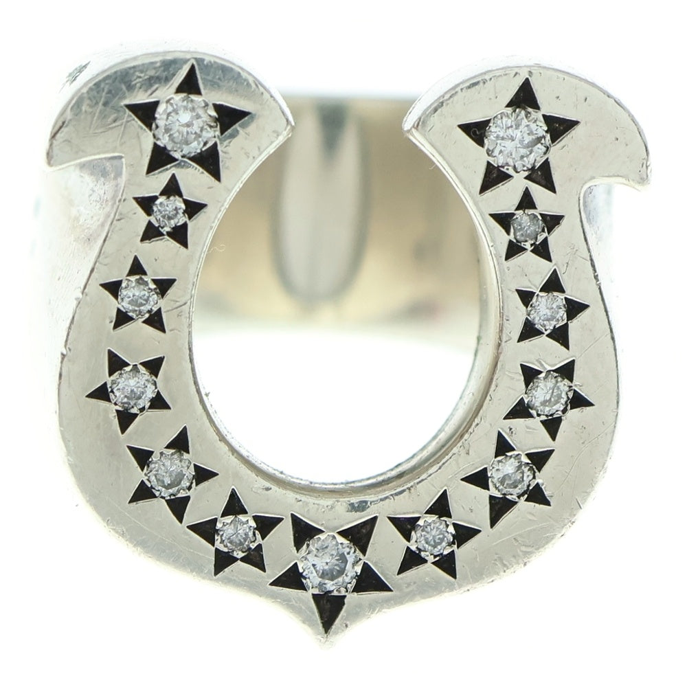 TENDERLOIN(テンダーロイン) T-H.S RING SILVER ホースシュー ダイヤリング シルバー