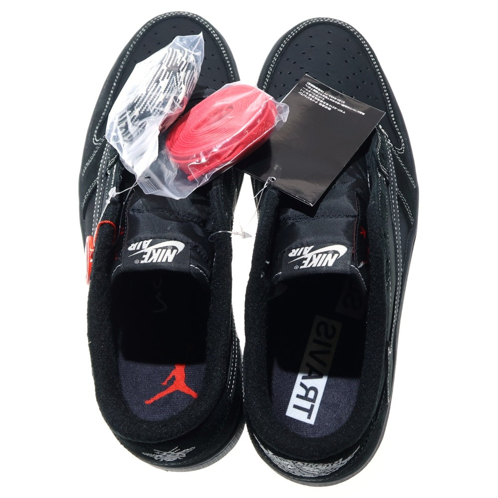 ナイキトラヴィススコットエアジョーダン1ブラックファントムDM7866-001 Travis Scott × Nike Air Jordan 1 Low OG SP 