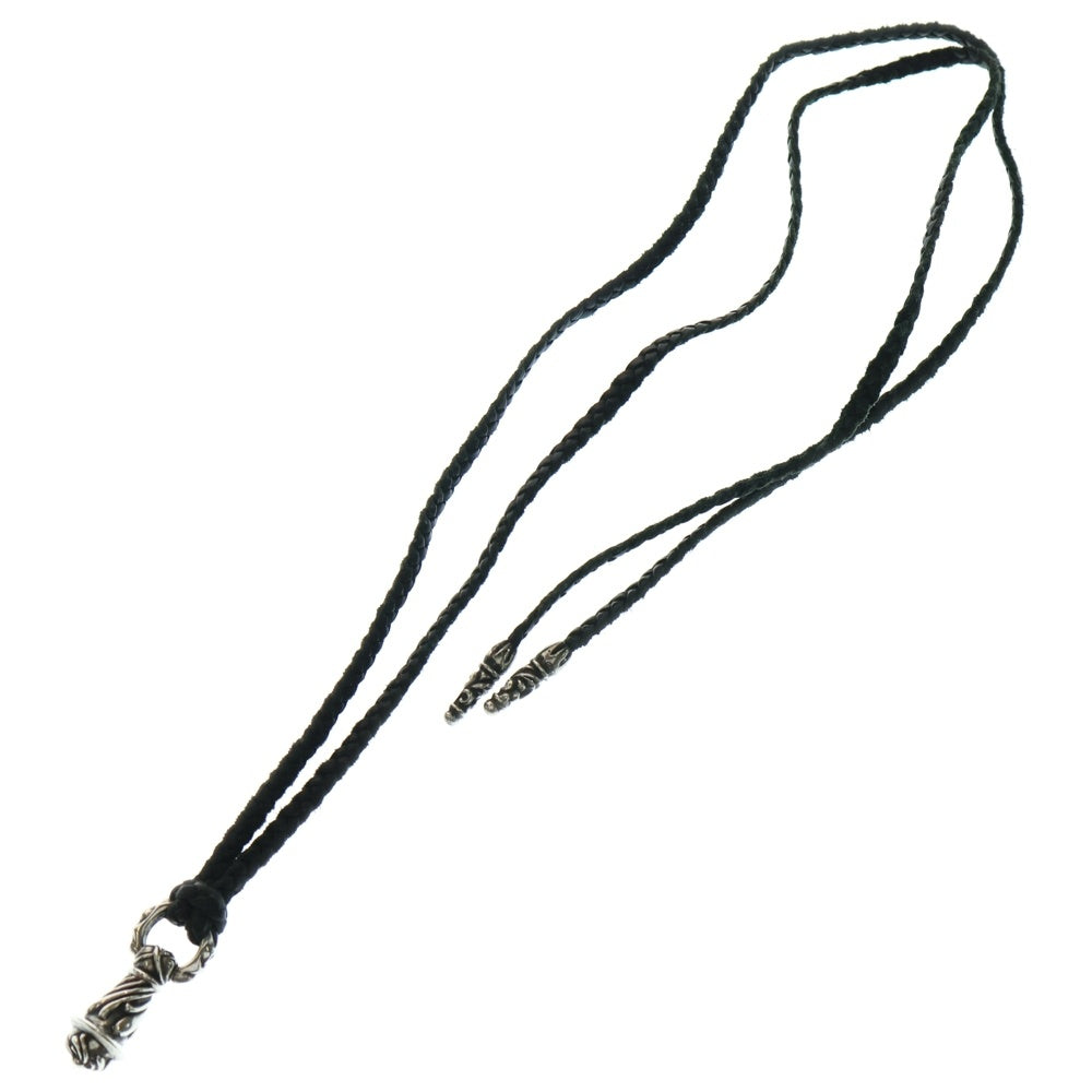 CHROME HEARTS(クロムハーツ) CAMPANA スモール レザーブレイド ペンダント ネックレス シルバー