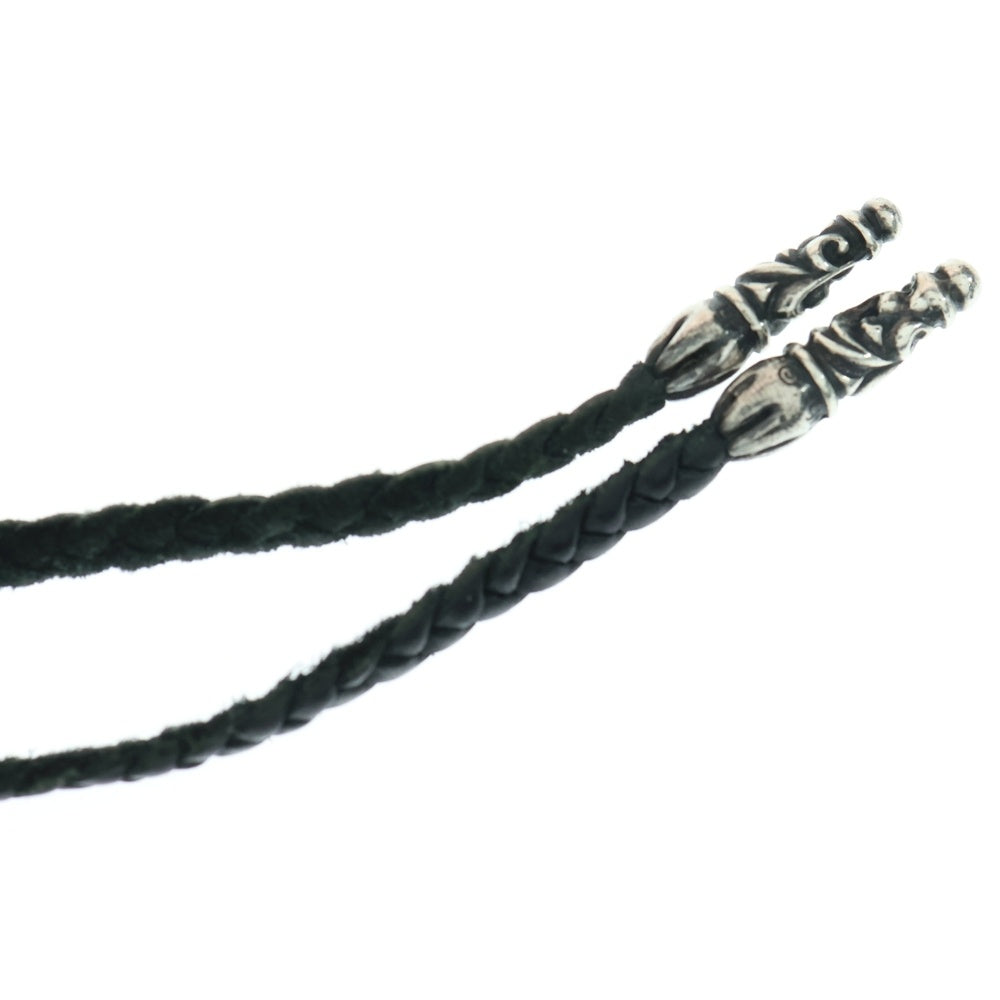 CHROME HEARTS(クロムハーツ) CAMPANA スモール レザーブレイド ペンダント ネックレス シルバー