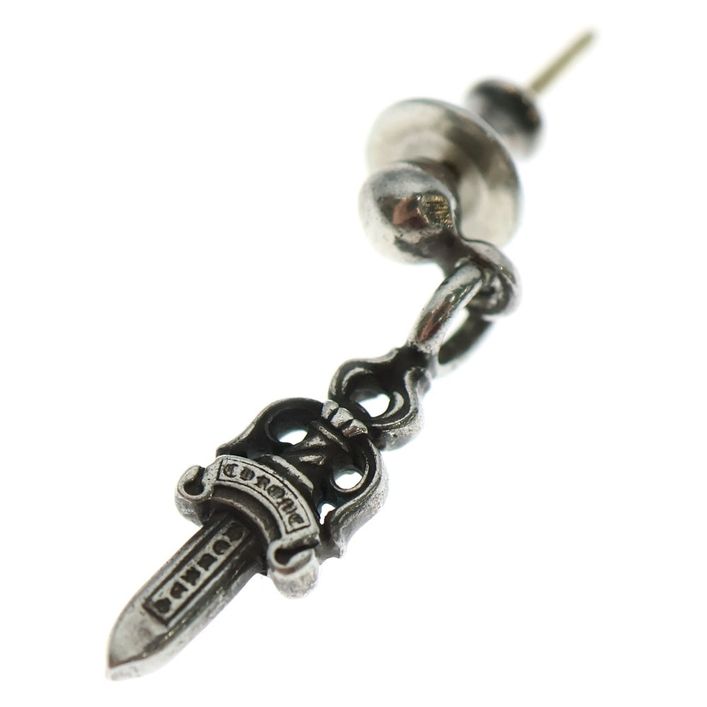 CHROME HEARTS(クロムハーツ) DRP STCK DGGR スタックダガードロップ ピアス シルバー
