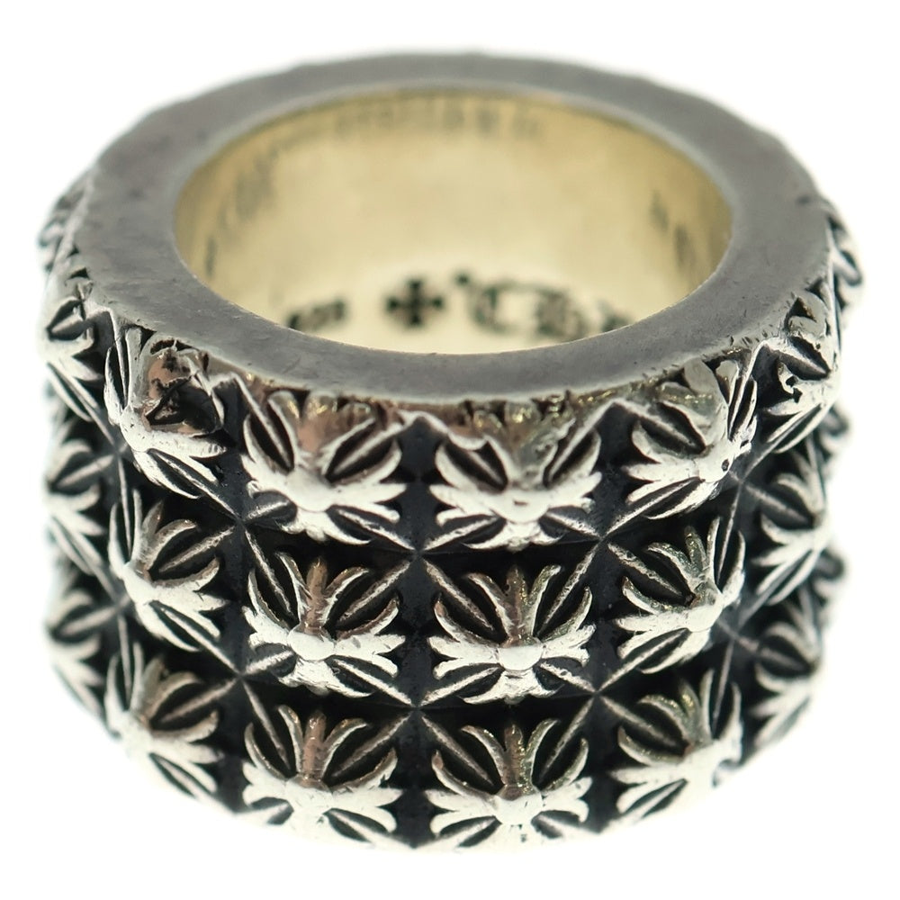CHROME HEARTS(クロムハーツ) PETE PNK TRIPLE ピートパンクトリプル リング シルバー