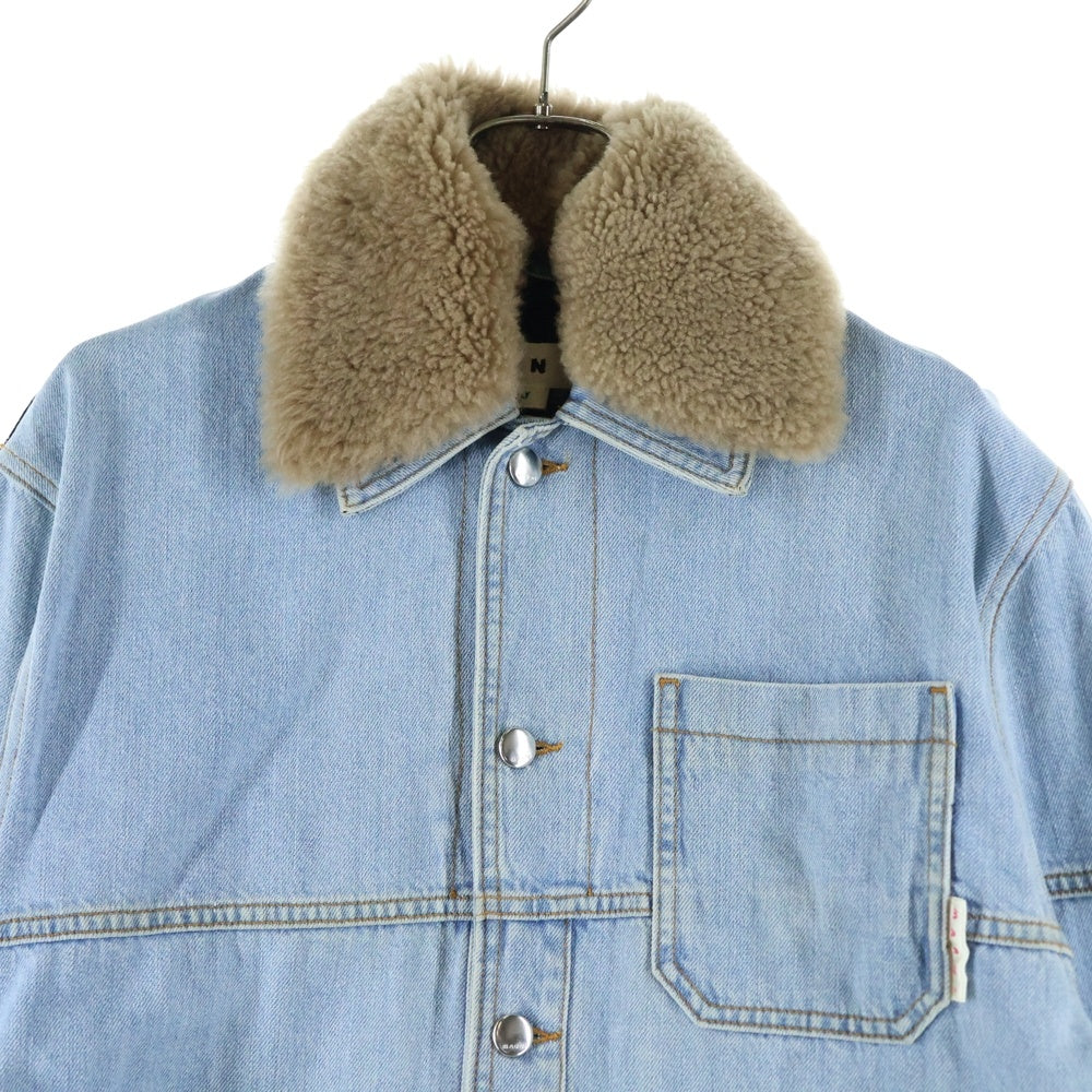 MARNI(マルニ) MULTI POCKET DENIM SHEEP CHECK JACKET マルチポケット
