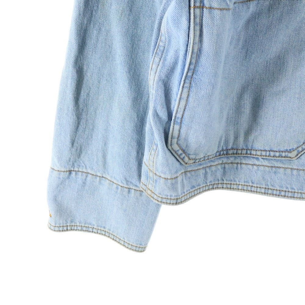 MARNI(マルニ) MULTI POCKET DENIM SHEEP CHECK JACKET マルチポケット デニムジャケット シープ バックチェック ブルー