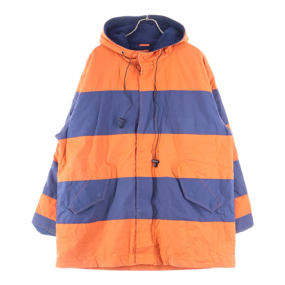 BROOKS BROTHERS(ブルックス ブラザーズ) 90s VINTAGE M-51 ボーダーフィールドパーカー ジャケット オレンジ/ネイビー