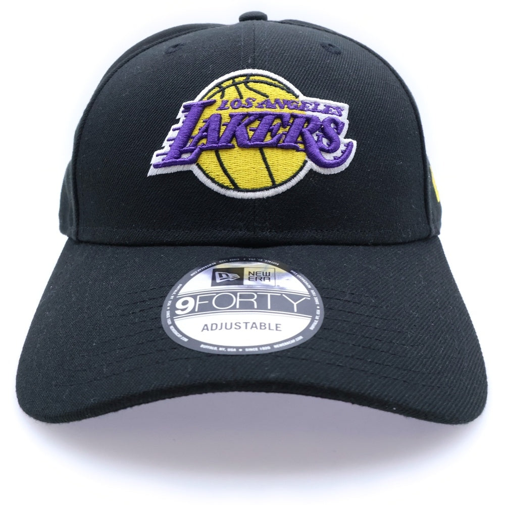 NEW ERA(ニューエラ) LOS ANGELES LAKERS CAP 9FORTY ロサンゼルス レイカーズ ベースボールキャップ ブラック