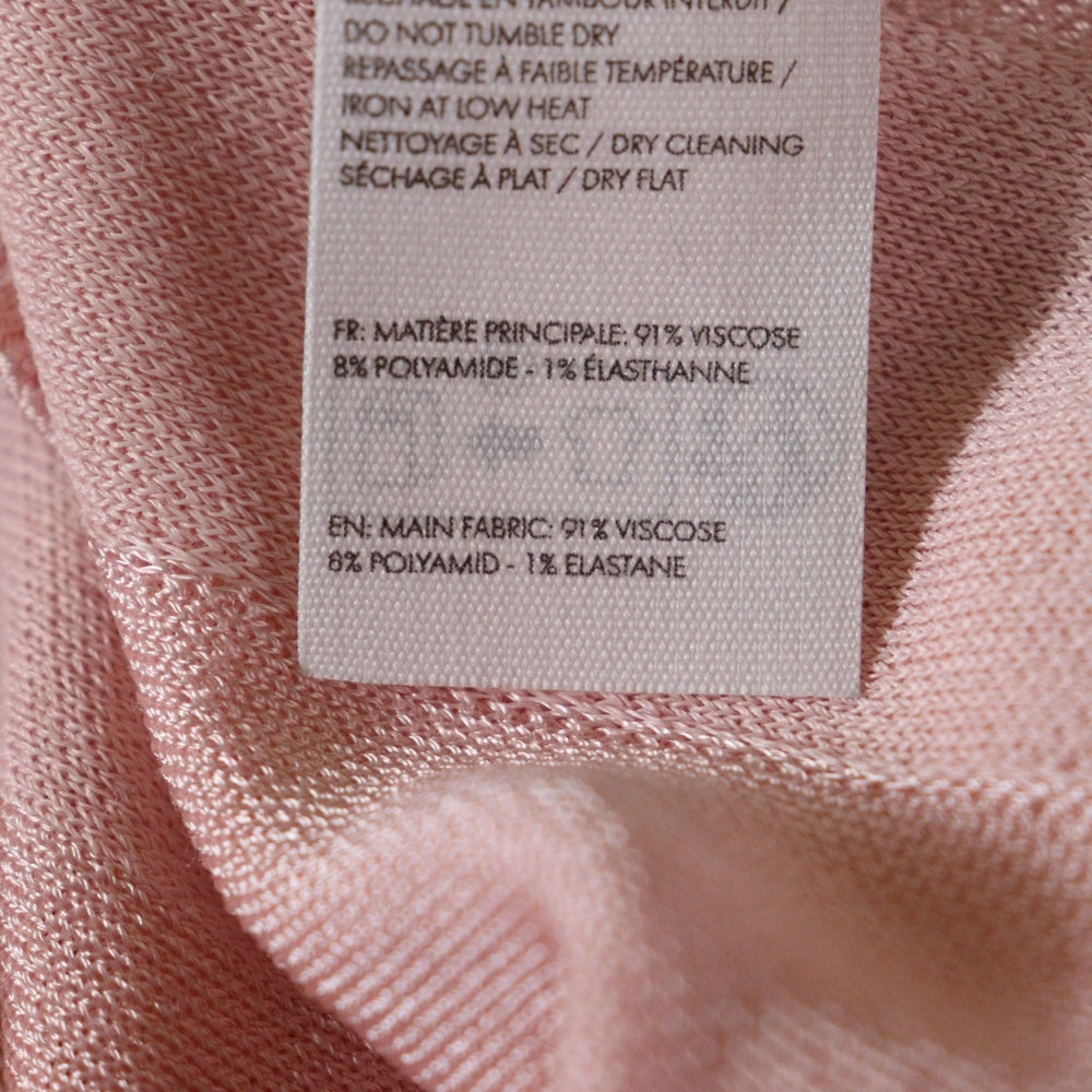 JACQUEMUS(ジャックムス) 25SS バックロゴ刺繍 ゲームニットシャツ 半袖ポロ ピンク 25KN542-2432-410