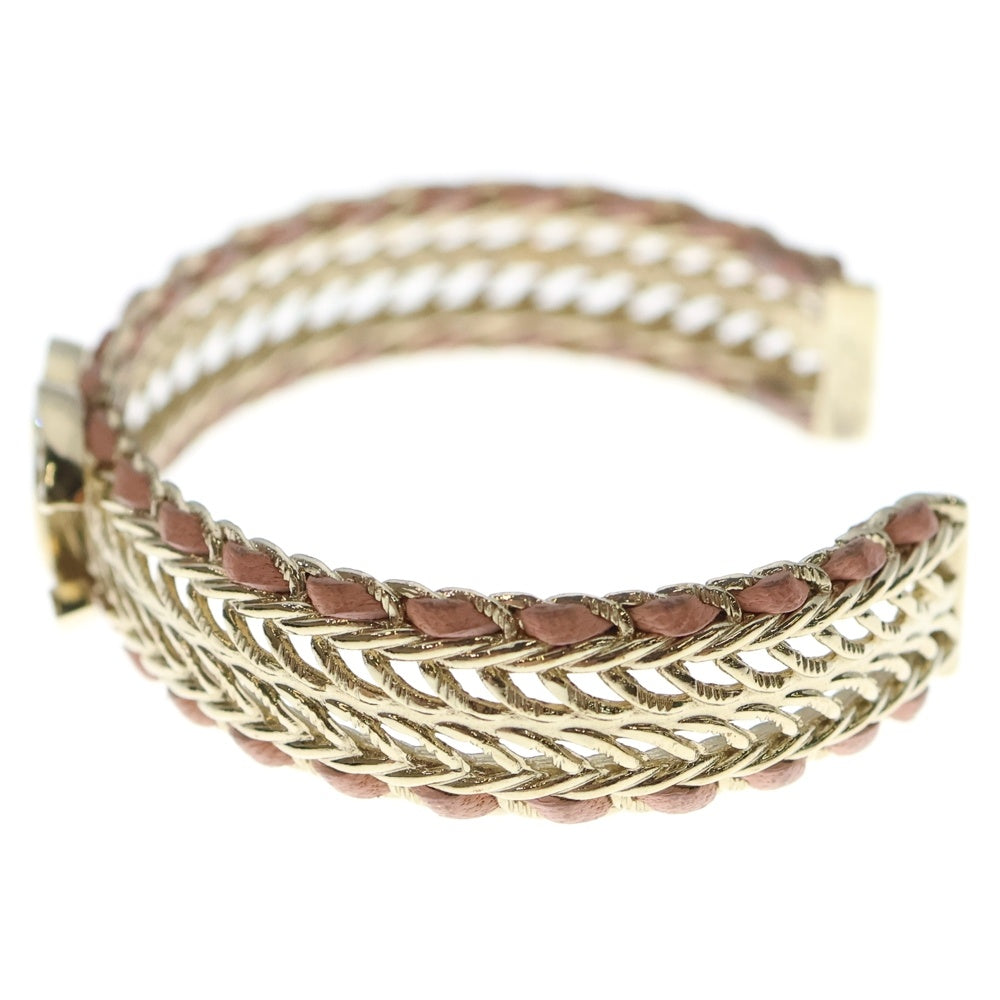 CHANEL(シャネル) ココマーク ラインストーン バングル ゴールド レディース B22 S