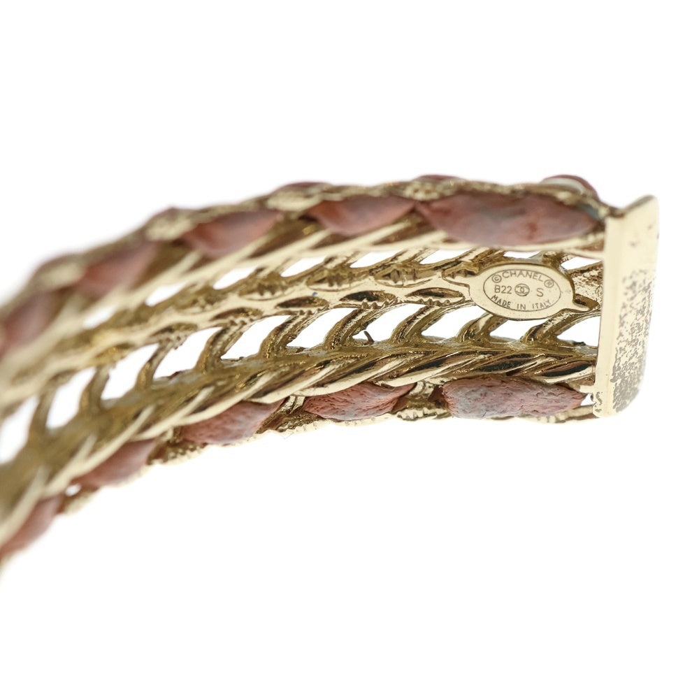 CHANEL(シャネル) ココマーク ラインストーン バングル ゴールド レディース B22 S
