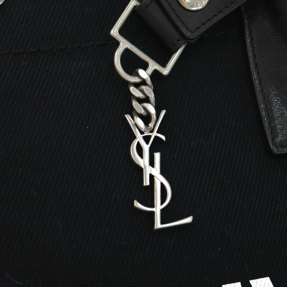 SAINT LAURENT PARIS(サンローランパリ) RIVE GAUCHE TOTE BAG リヴゴーシュトートバッグ GNR509415 ブラック レディース