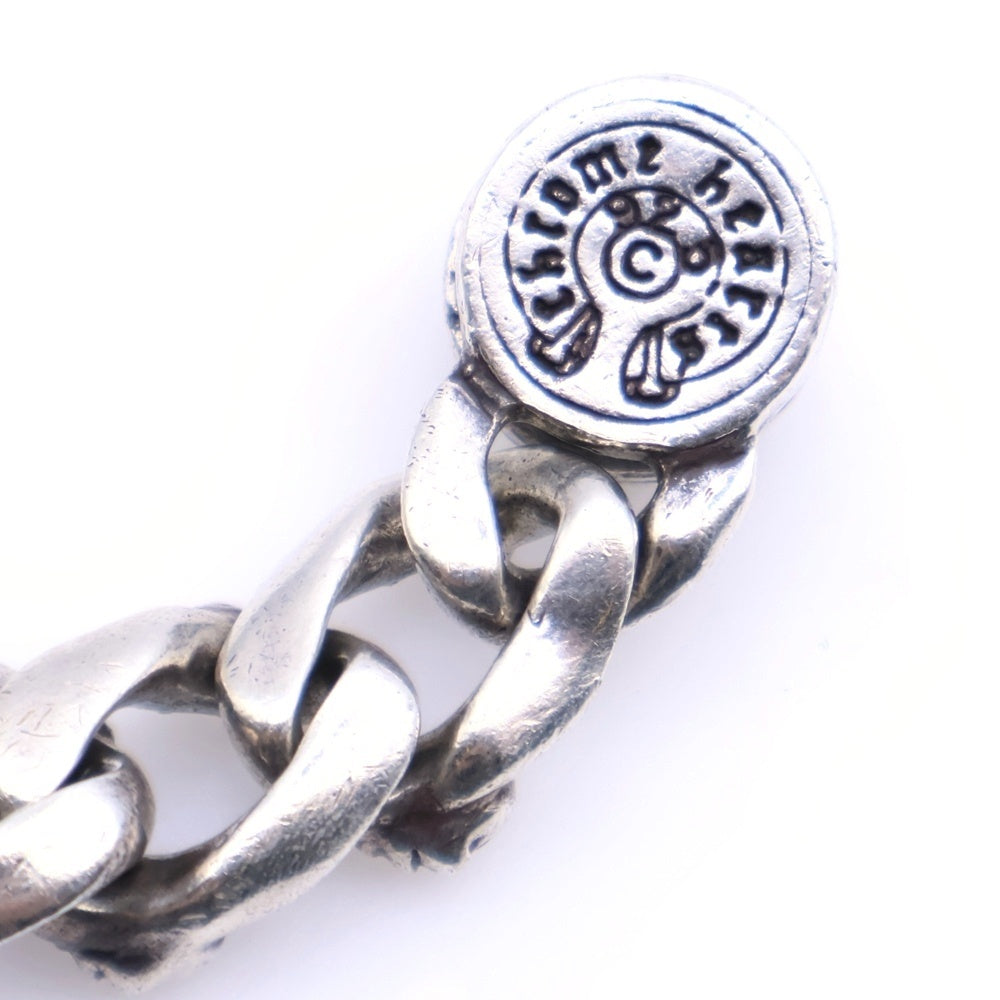 CHROME HEARTS(クロムハーツ) CROW CHN LNK クロウリンククリップ シルバーブレスレット 12LINK