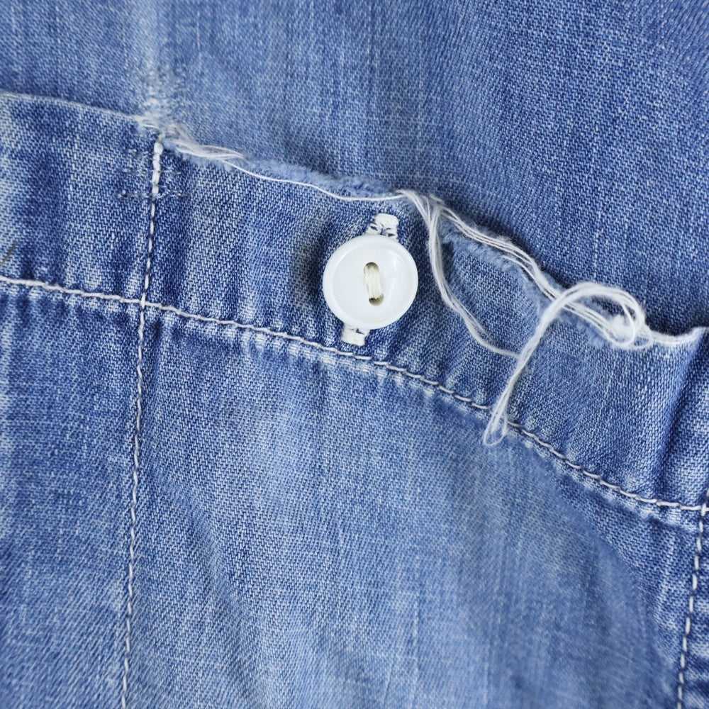 CARHARTT(カーハート) HEART TAG DENIM SHIRT 復刻 ハートタグ デニム シャツ インディゴ E746-CH180