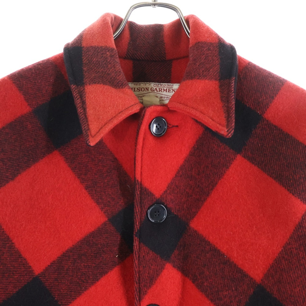 C.C FILSON(フィルソン) 70-80S DOUBLE MCCHINO CRUISER JACKET ダブルマッキーノ クルーザージャケット レッド/ブラック