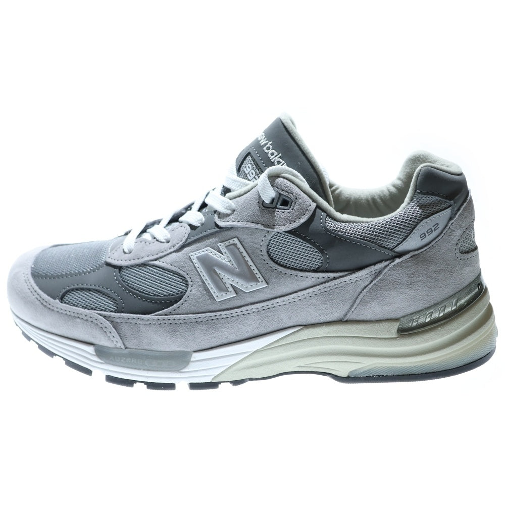 New Balance(ニューバランス) 992 ABZORB SBS メッシュ ローカット スニーカー グレー U992GY