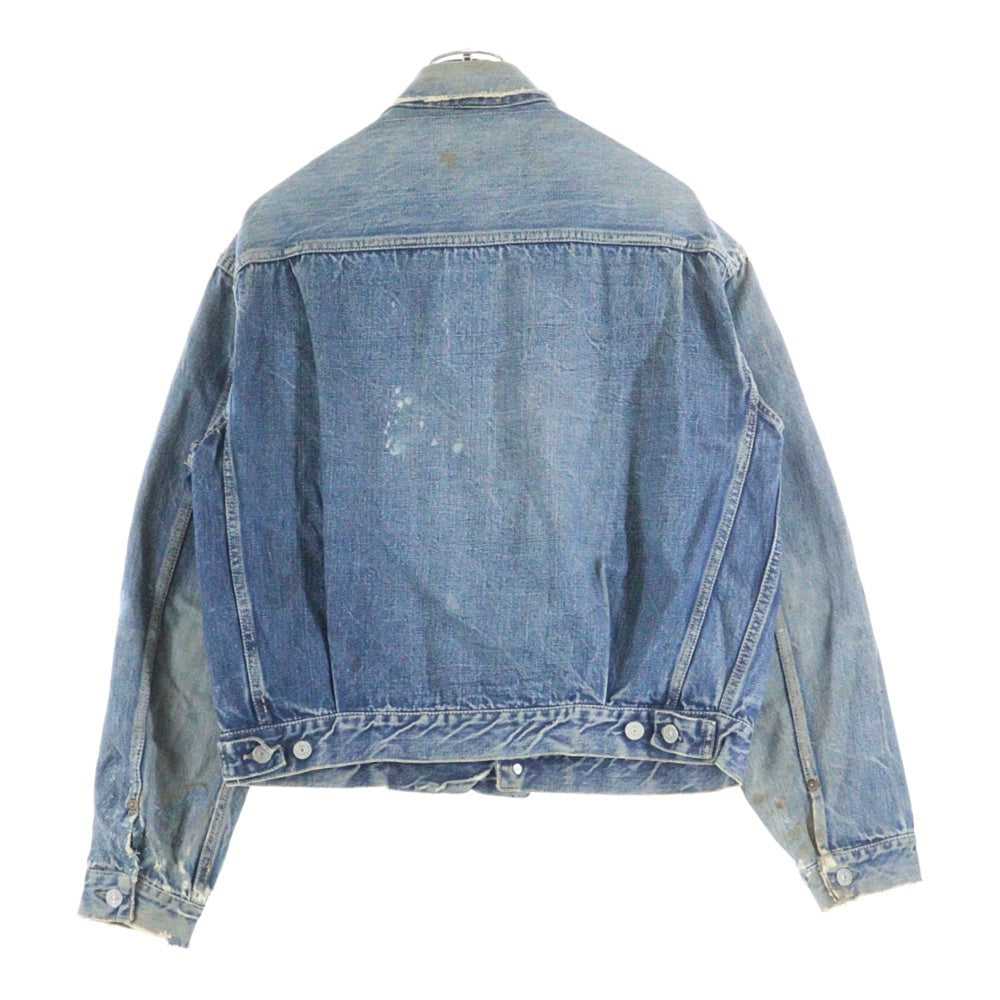 Levi's(リーバイス) 50-60s VINTAGE 2nd 507XX 紙パッチ BIG E ボタン裏無刻印 ハギ付き デンムジャケット インディゴ