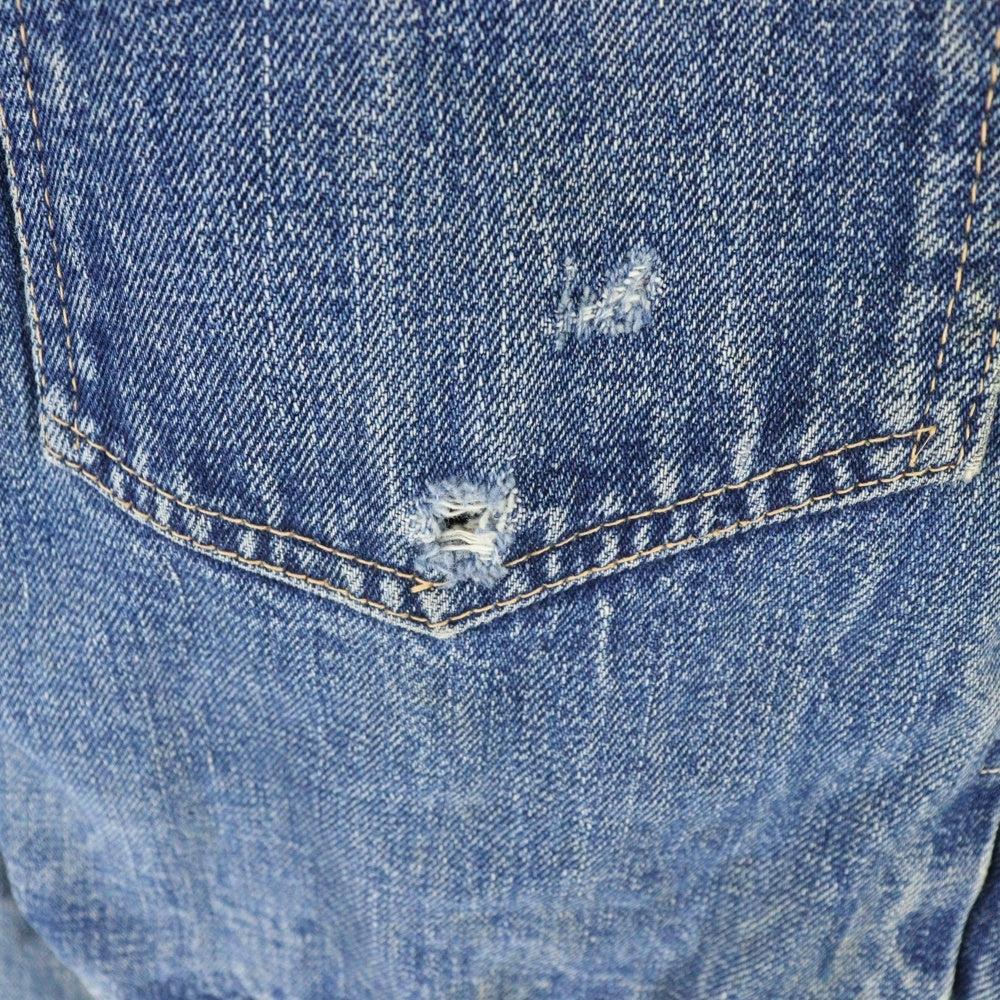 Levi's(リーバイス) 50-60s VINTAGE 2nd 507XX 紙パッチ BIG E ボタン裏無刻印 ハギ付き デンムジャケット インディゴ