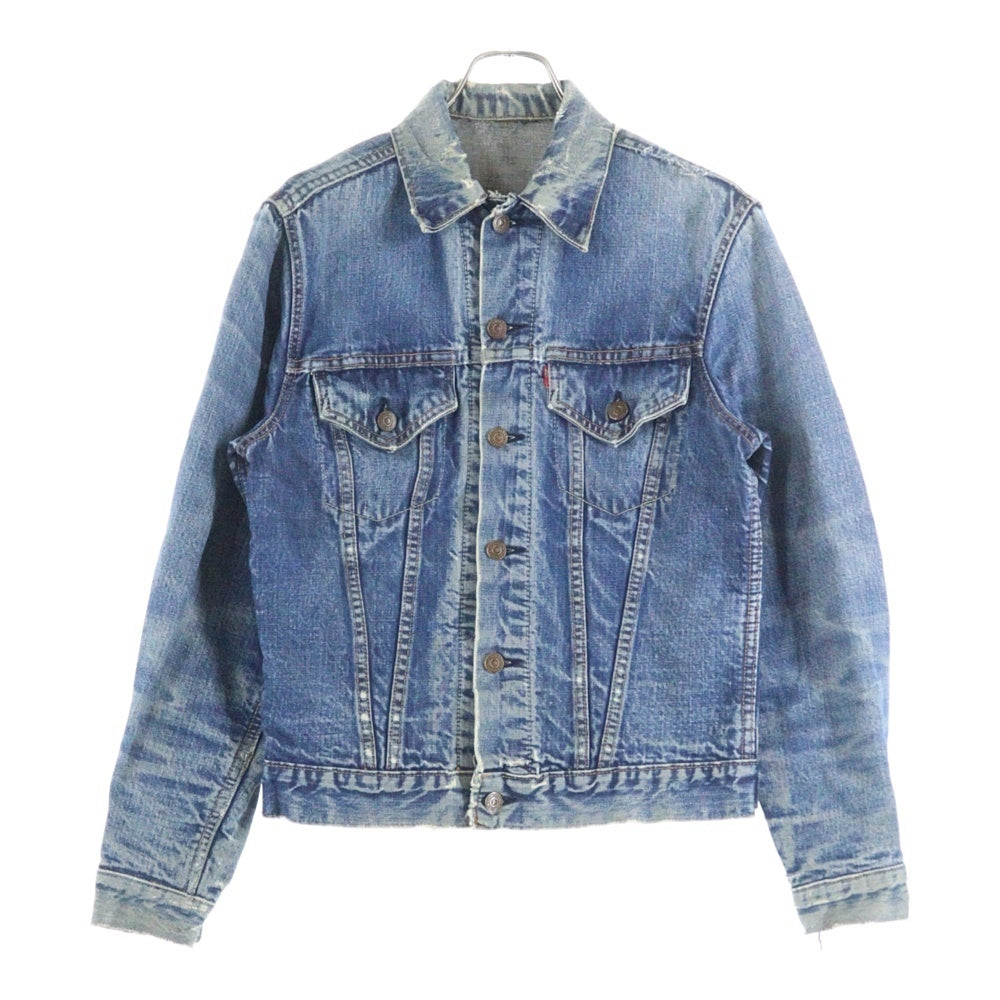 Levi's(リーバイス) 60s-70s VINTAGE 70505 BIG-E ボタン裏刻印524 ブランケット付きデニムトラッカージャケット インディゴ