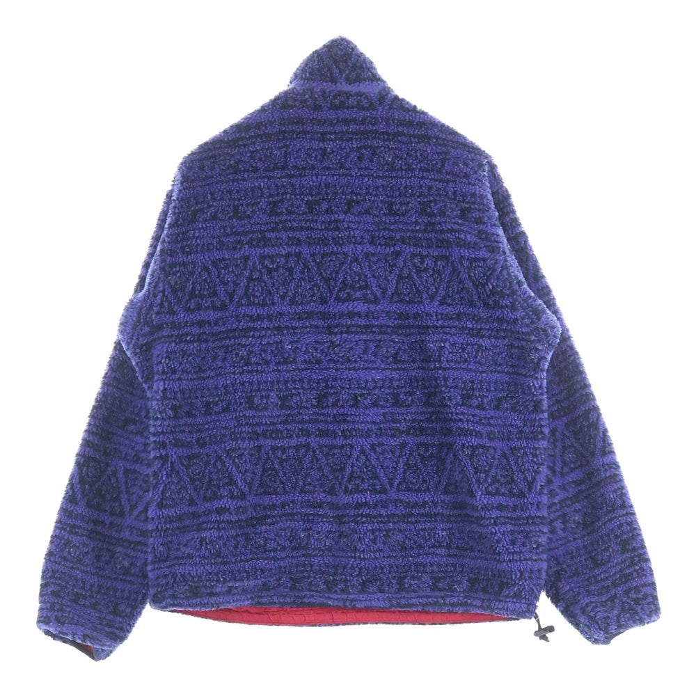 PATAGONIA(パタゴニア) 90S VINTAGE Glissade Pullover Sarasa ヴィンテージ グリーセード サラサ フリース リバーシブル ハーフジップ プルオーバー ジャケット
