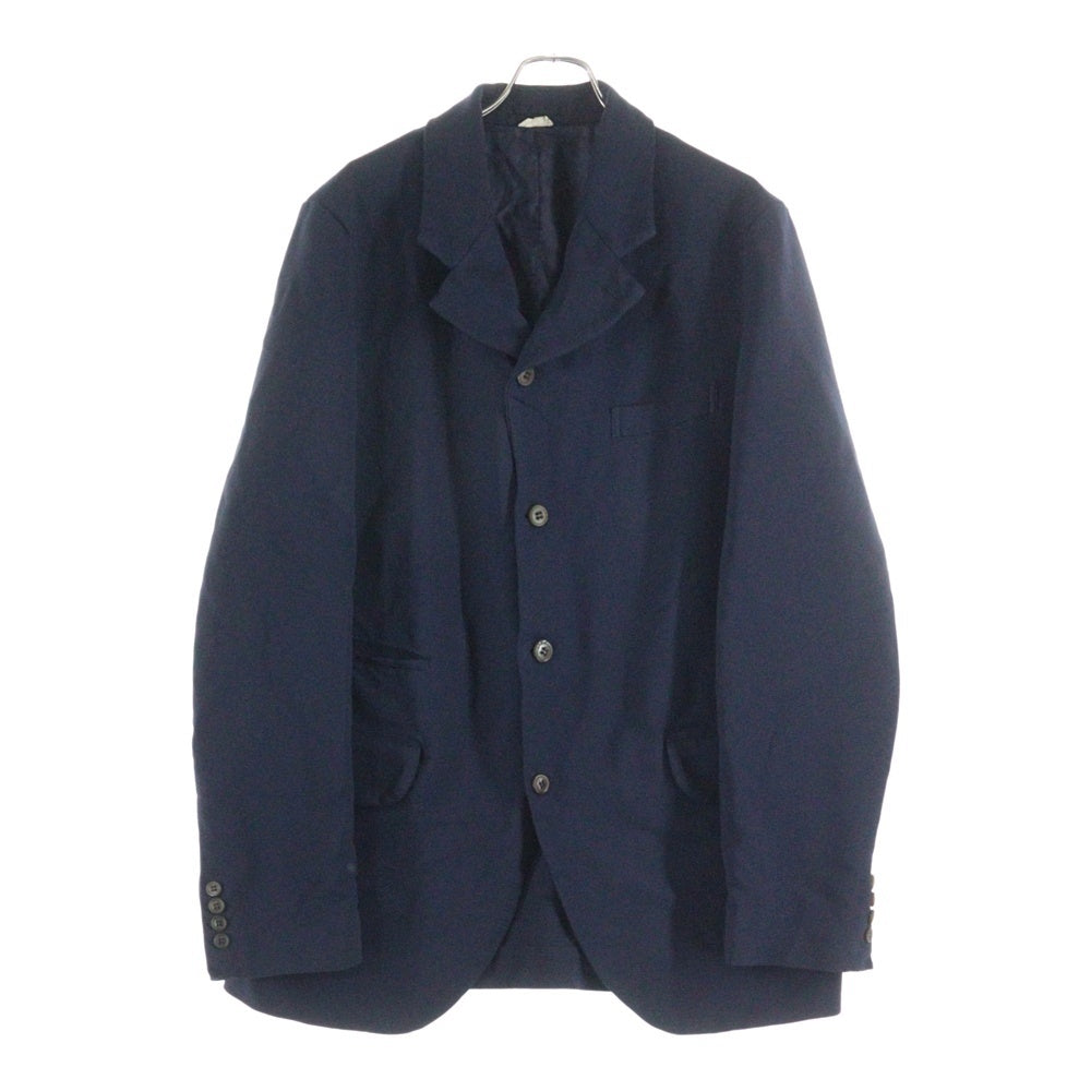 COMME des GARCONS HOMME DEUX(コムデギャルソン オムドゥ) エステルサージ ポリ縮絨 テーラードジャケット ネイビー