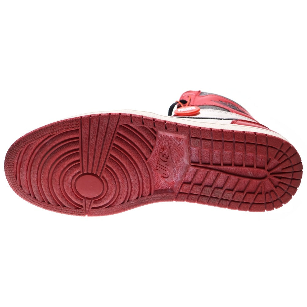 NIKE(ナイキ) AIR JORDAN 1 HIGH OG LOST & FOUND CHICAGO DZ5485-612 エアジョーダン1 ロスト ファウンド シカゴ ハイカットスニーカー ホワイト/レッド US11/29cm