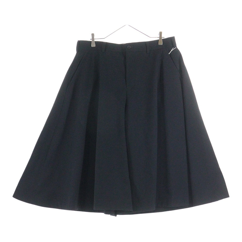 COMME des GARCONS HOMME PLUS(コムデギャルソンオムプリュス) Extra loose leg bermuda shorts エクストラルーズレッグ バミューダショーツ ハーフパンツ PP-P020 ブラック