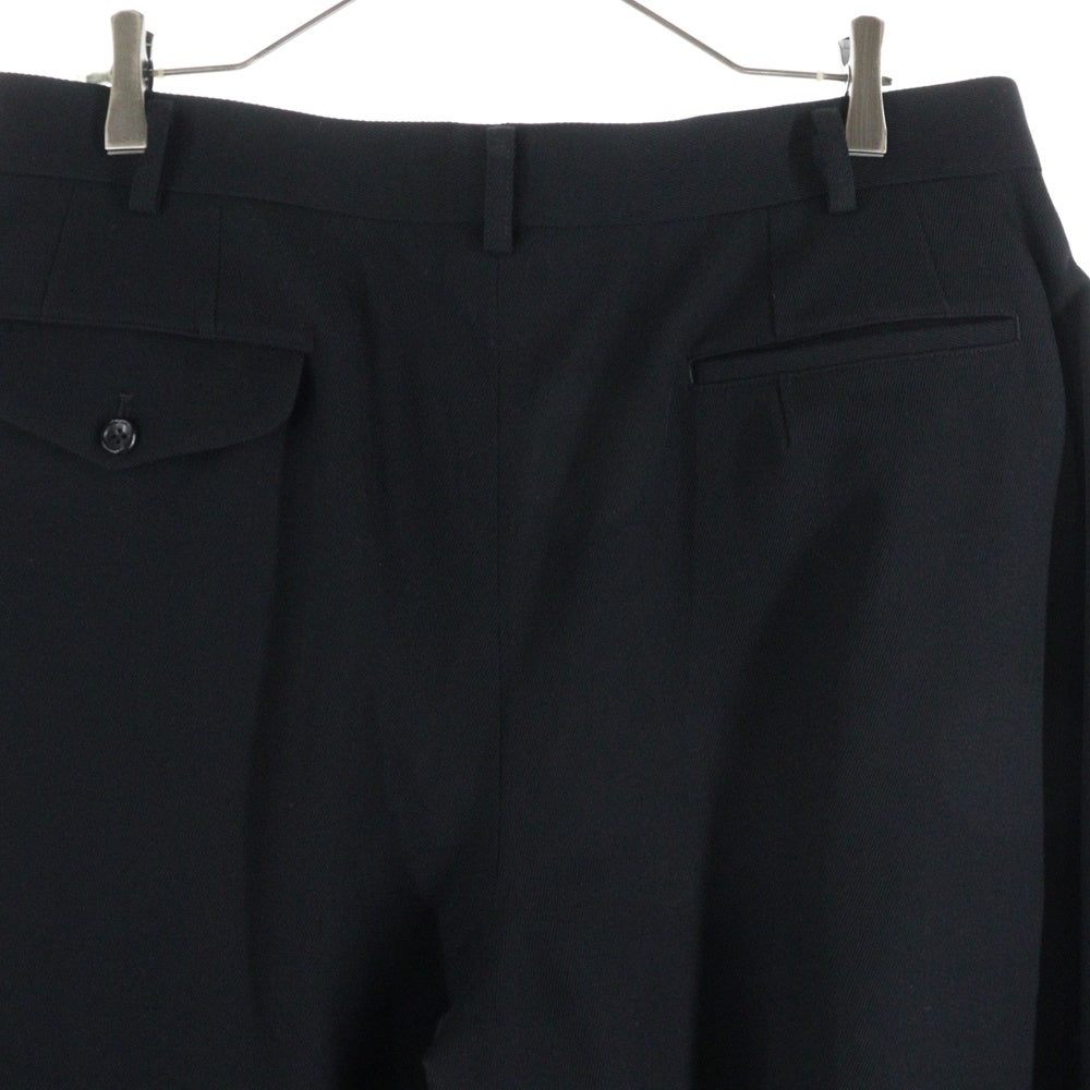 COMME des GARCONS HOMME PLUS(コムデギャルソンオムプリュス) Extra loose leg bermuda shorts エクストラルーズレッグ バミューダショーツ ハーフパンツ PP-P020 ブラック