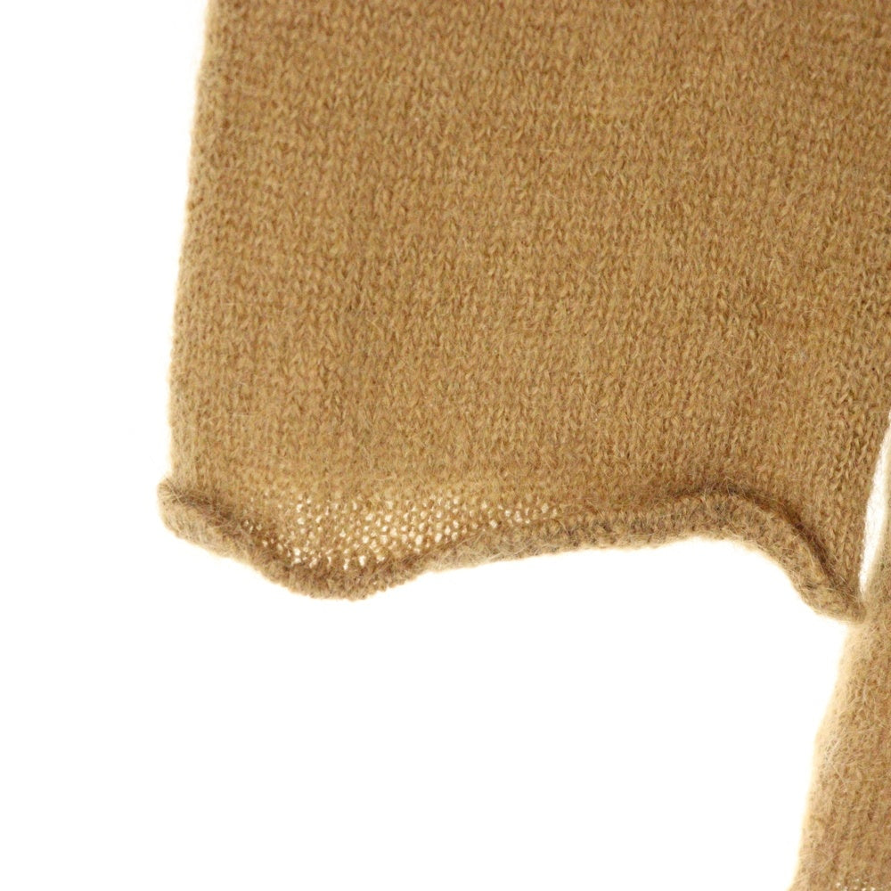 COMME des GARCONS HOMME PLUS(コムデギャルソンオムプリュス) AD2008 TIME FOR MAGIC期 MOHAIR KNIT モヘアニット ブラウン PB-N003