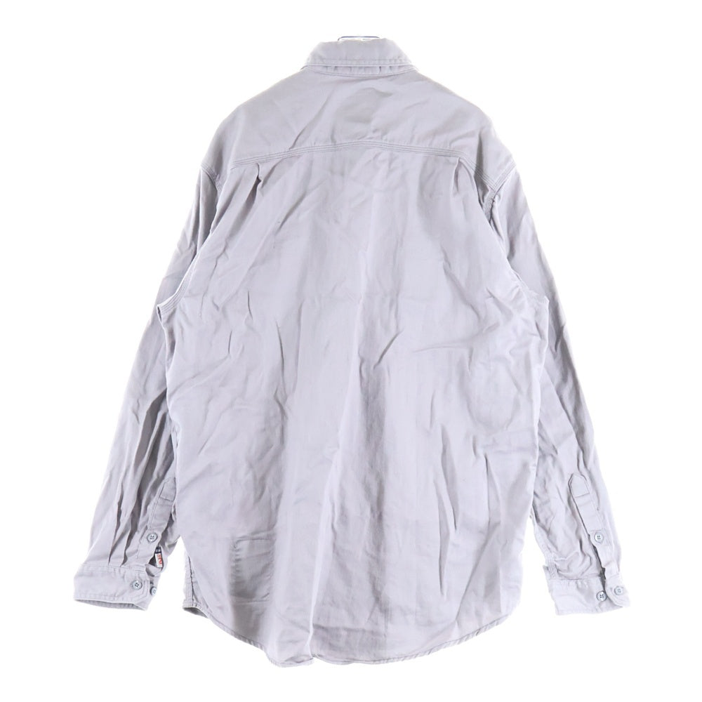 CARHARTT(カーハート) COTTON BD L/S SHIRT ボタンダウン 長袖シャツ グレー FRS003